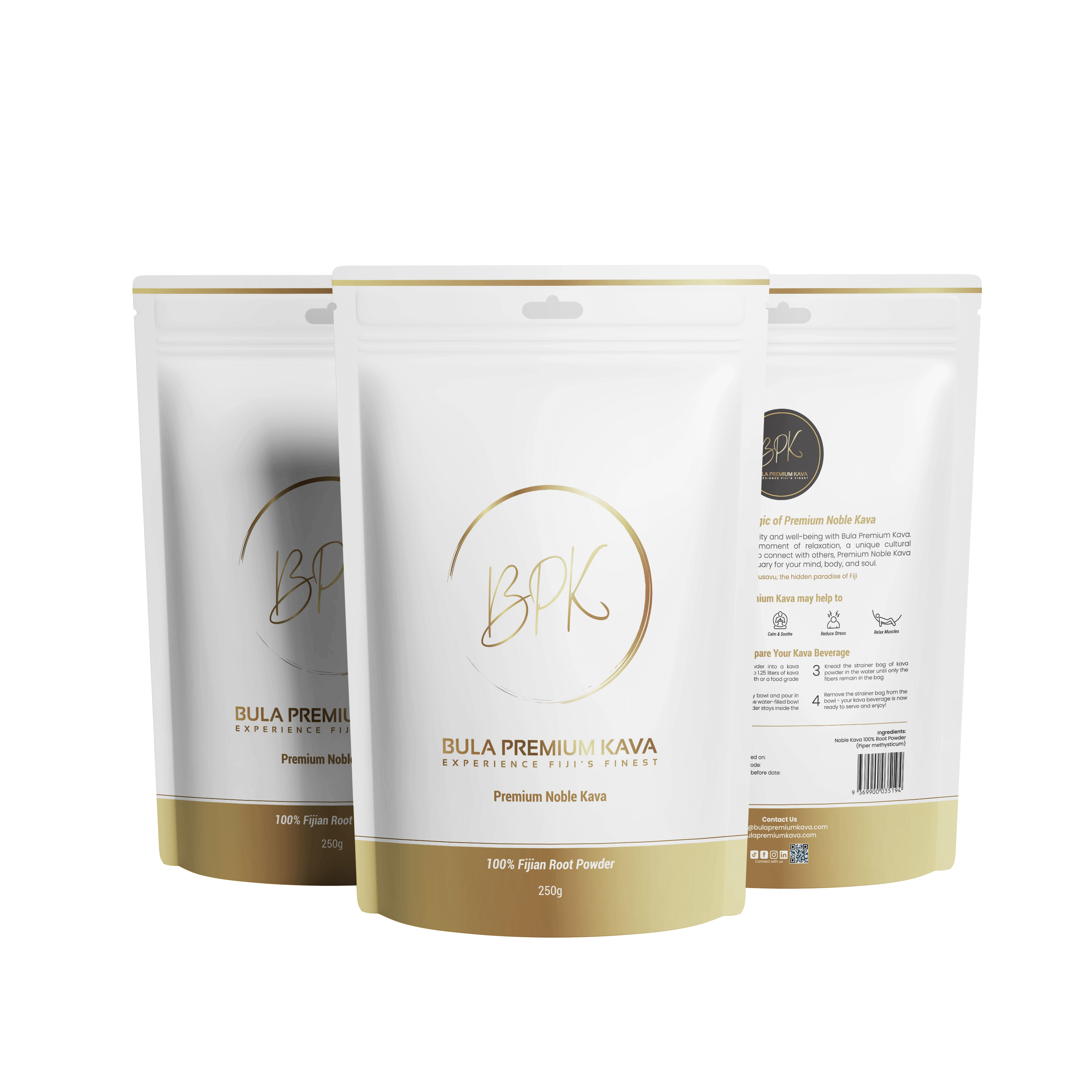 Bula Powder Premium Noble Kava 100% Natural Bula Premium Kava Root Powder from Fiji ...